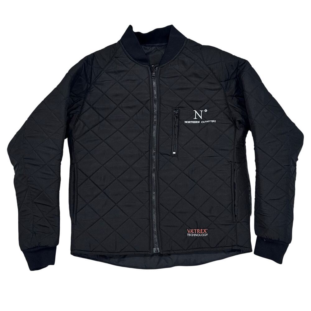 Northern Outfitters V-0 Liner Jacket XS Black Quilted Gorpcore